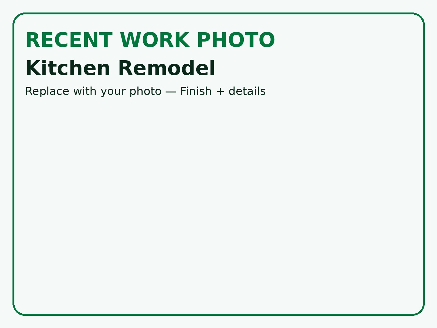 Kitchen Remodeling photo 3