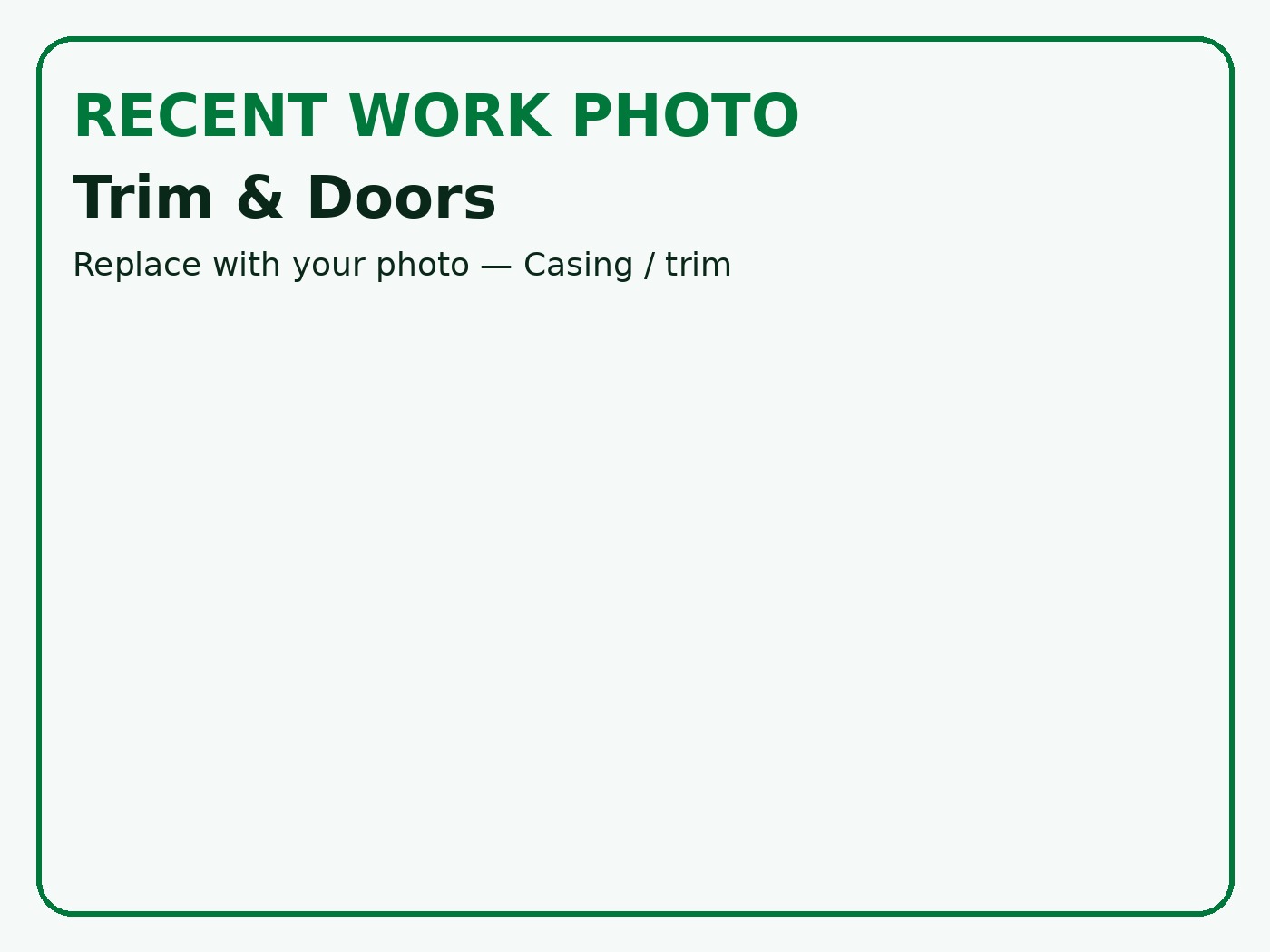 Trim & Doors photo 2